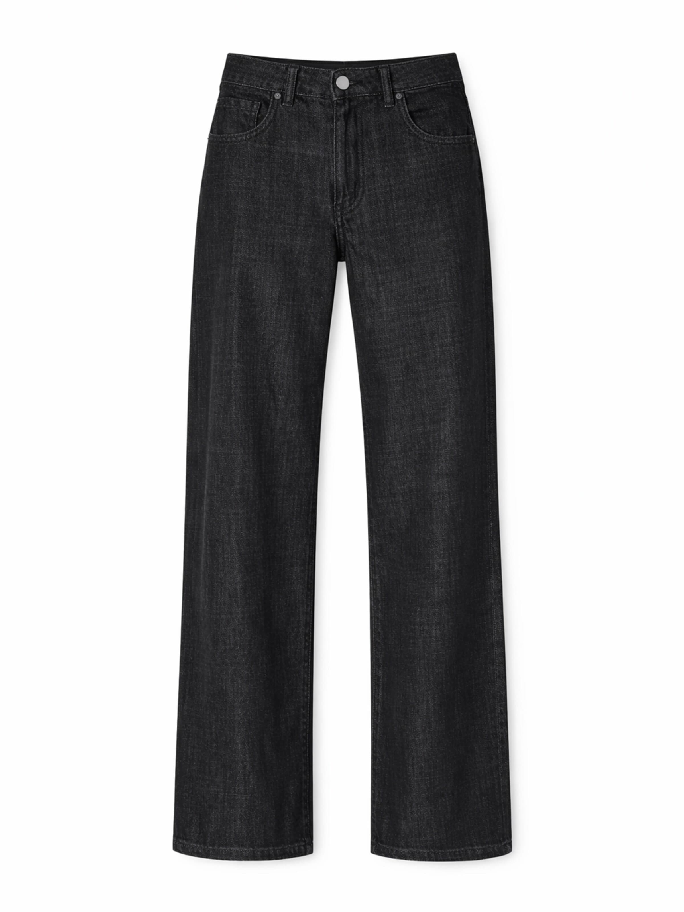 IT'S BASIC Jean 'Palazzo High Rise Jeans' en 34/Tall en indigo, Vue avec produit
