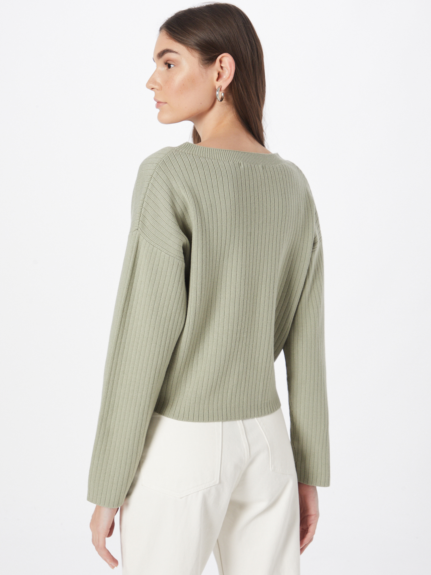 Abbigliamento Taglie comode  Pullover Jane in Verde Pastello 