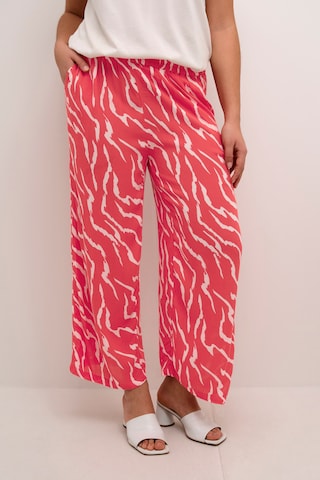 Kaffe Loosefit Hose 'Dacia' in Rot: Vorderseite