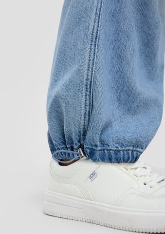QS Wide leg Jeans in Blauw