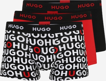HUGO Шорты Боксеры в Красный: спереди
