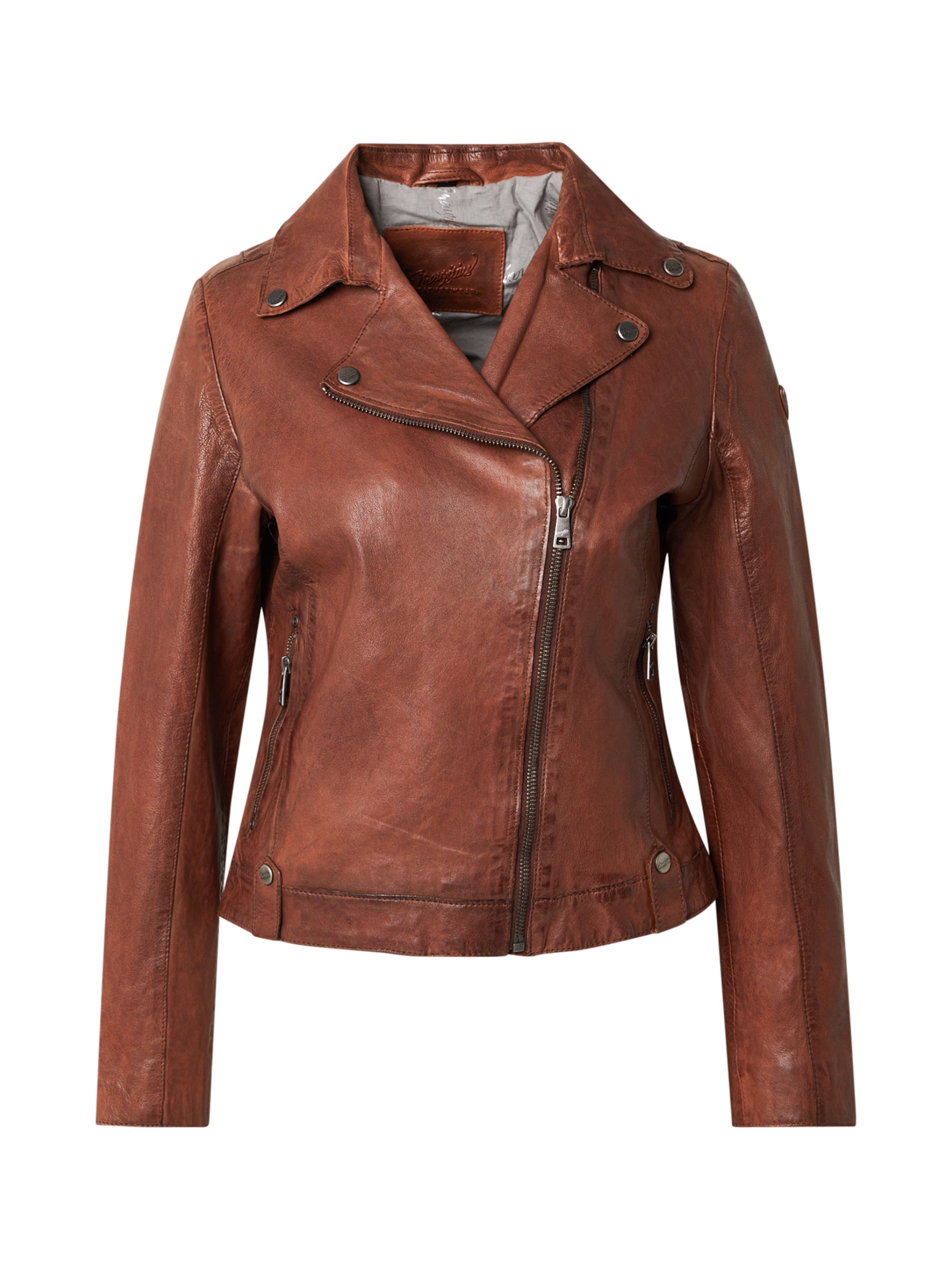 Mauritius Between-season jacket 'Farah' in Brown: front