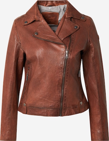 Mauritius Between-season jacket 'Farah' in Brown: front