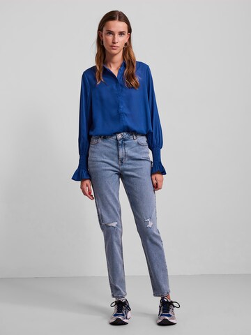 PIECES Regular Jeans 'Kesia' in Blauw