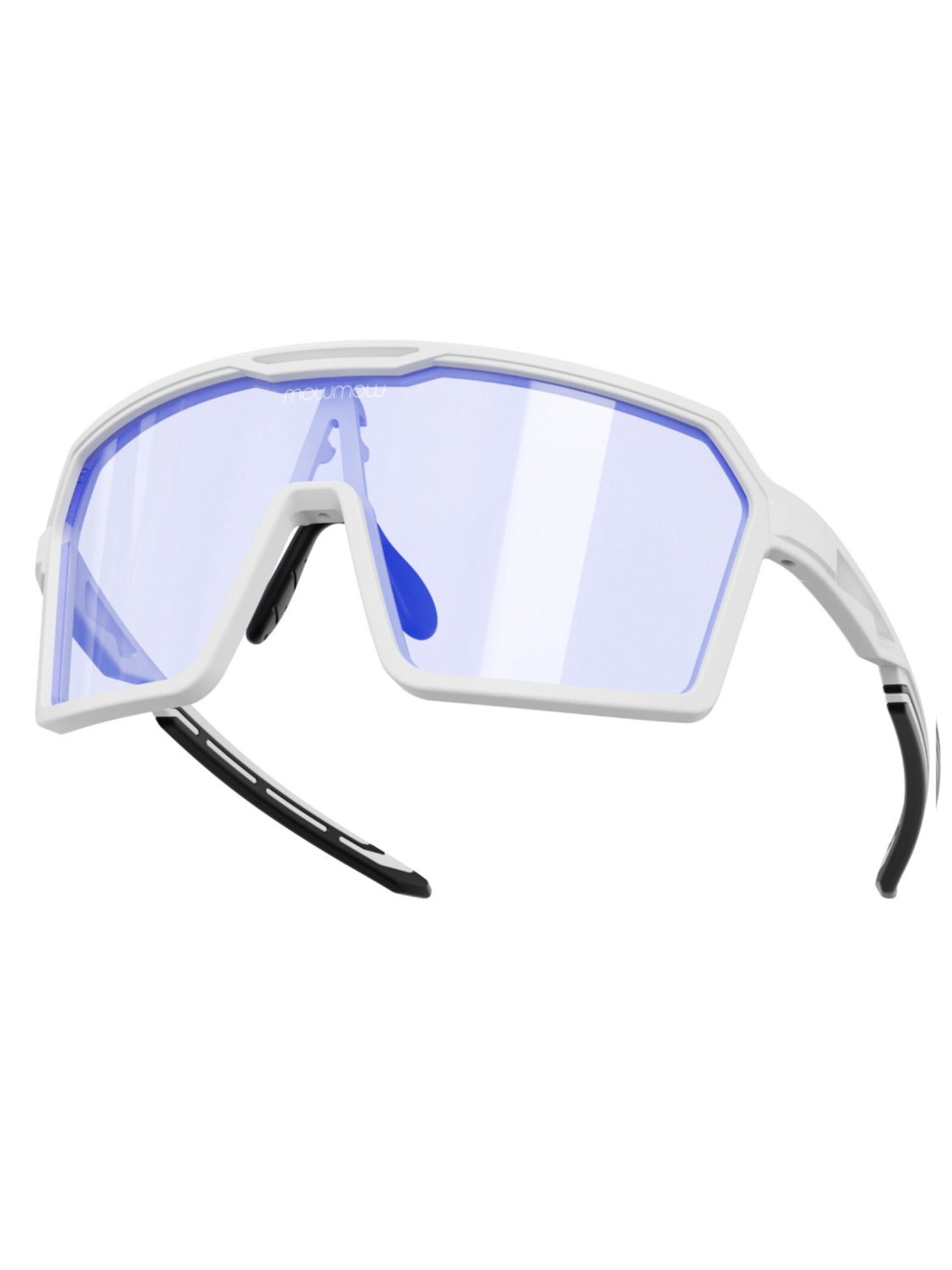 Mowmow Sports sunglasses 'MowMow Wizard Sunglasses - Sports Glasses - Cycling Glasses - Photochromic Lens' in Blue