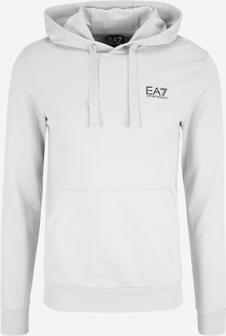 EA7 Emporio Armani Sweatshirt in Grey: front