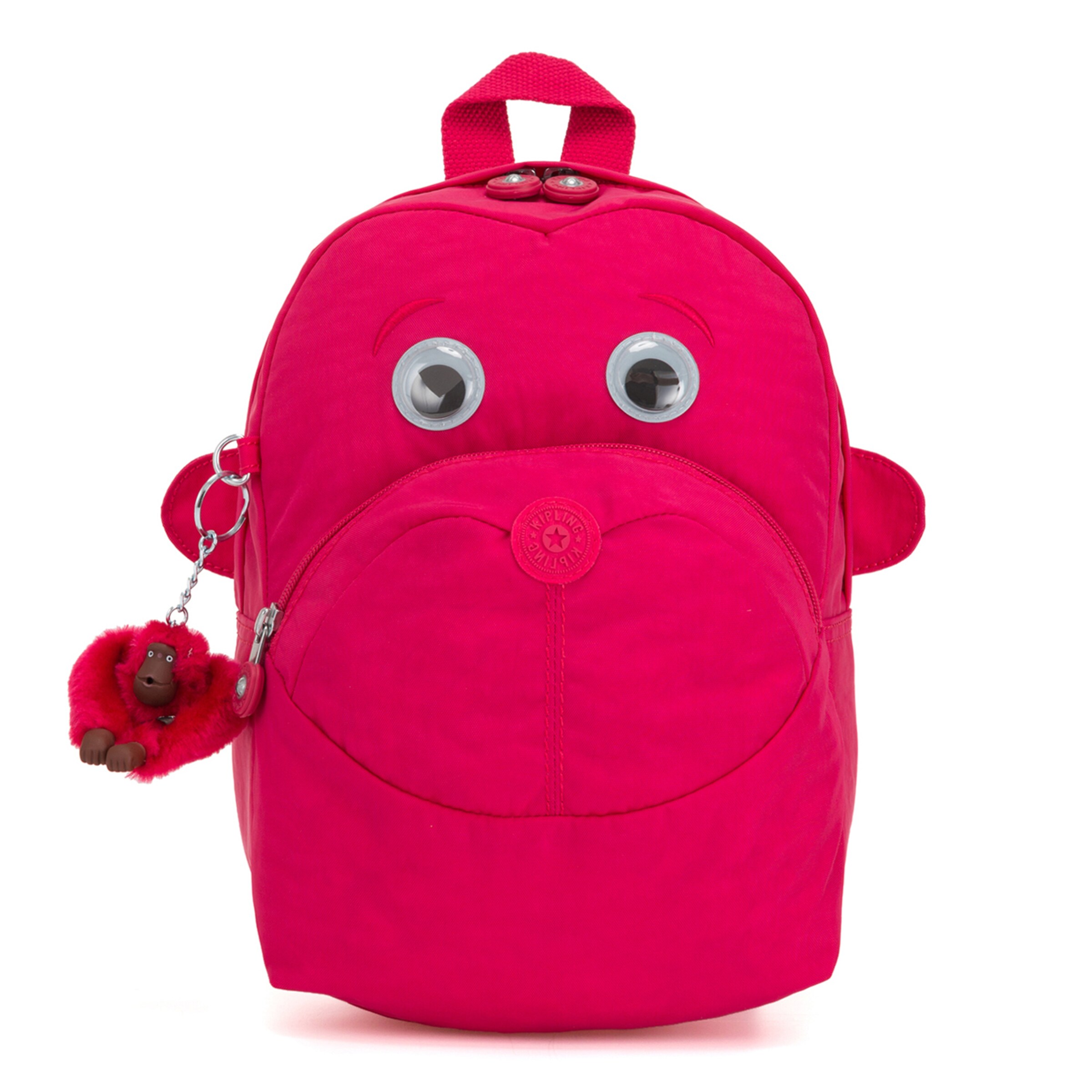 Zaino 'Essentials Back To School Faster' di KIPLING in rosa: frontale