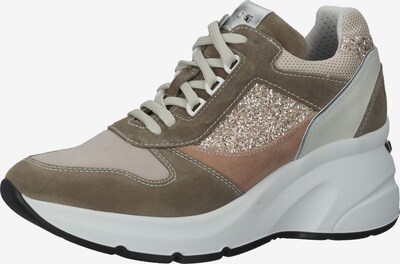 Nero Giardini Sneakers laag in de kleur Chamois / Lichtbeige / Sepia / Goud, Productweergave