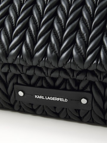 Sac bandoulière 'WEAVE' Karl Lagerfeld en noir