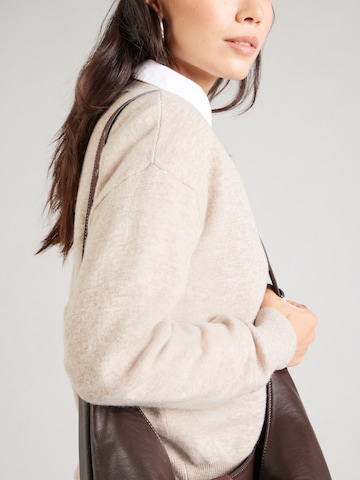 TWNS THE LABEL Knit cardigan 'Aspen' in Beige