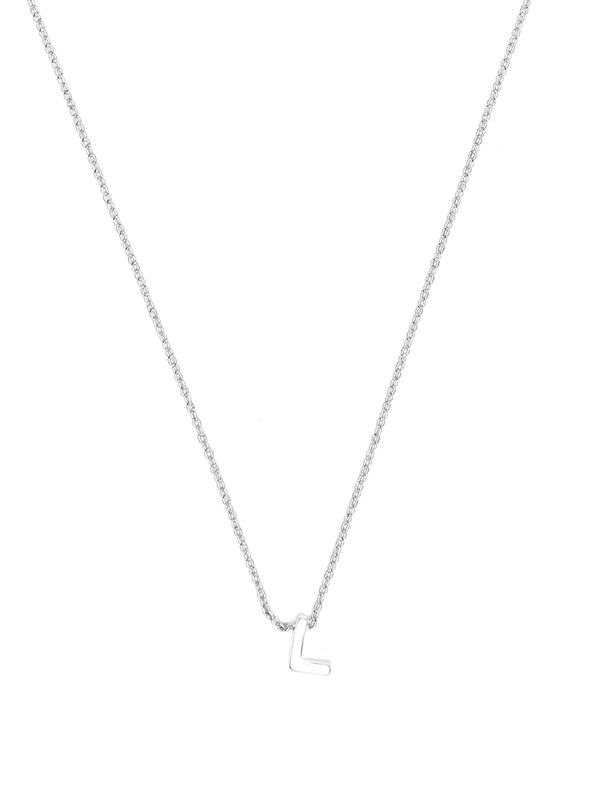Chaîne 'Alphabet L' Luxenter en argent
