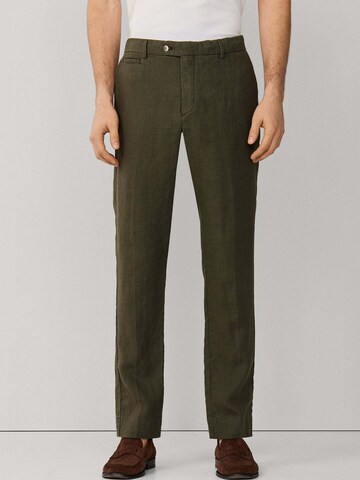 Hackett London Slimfit Chino in Groen: voorkant