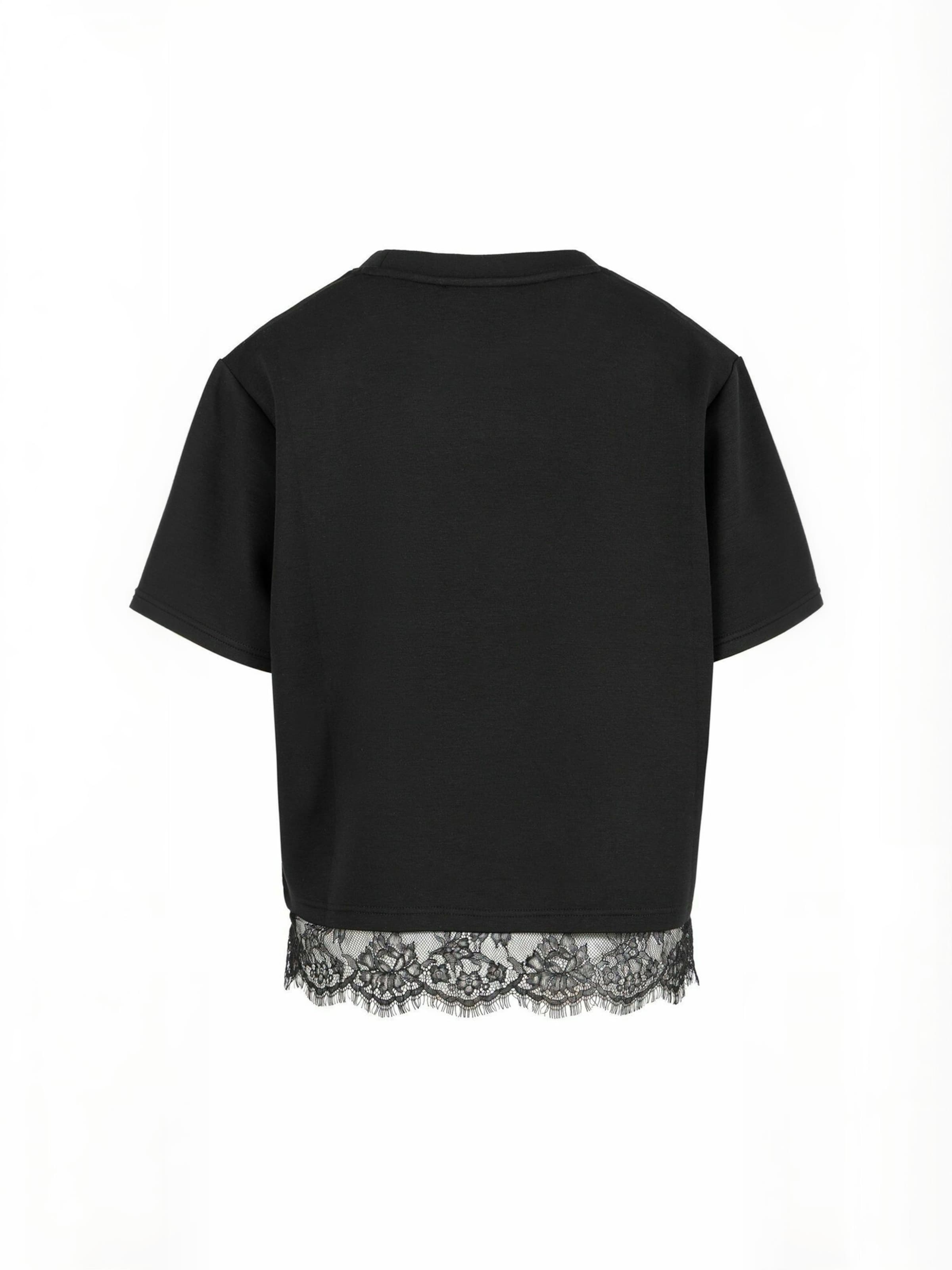 Coster Copenhagen - Camiseta ' Sweat ' en negro: atrás