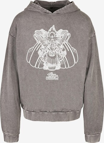 Merchcode Sweatshirt 'Thin Lizzy - Rocker Small' in Grey: front