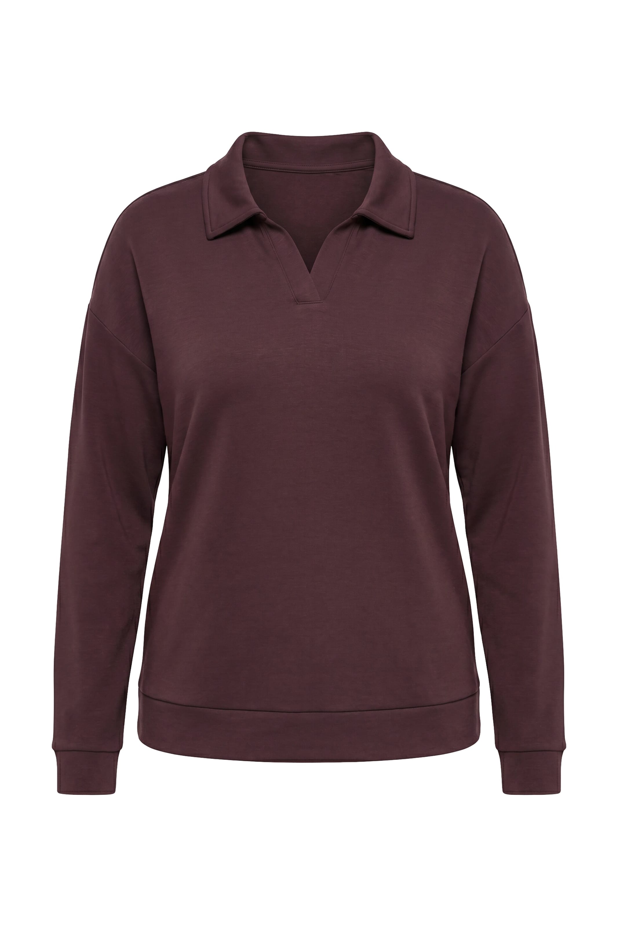MIAMODA Sweatshirt in Braun: Vorderseite