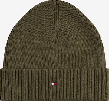 Bonnet TOMMY HILFIGER en vert : devant