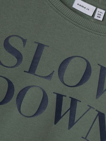 Sweat NAME IT en vert