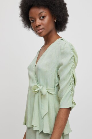 Atelier Rêve Shirt Dress 'Irhattie Dr' in Green