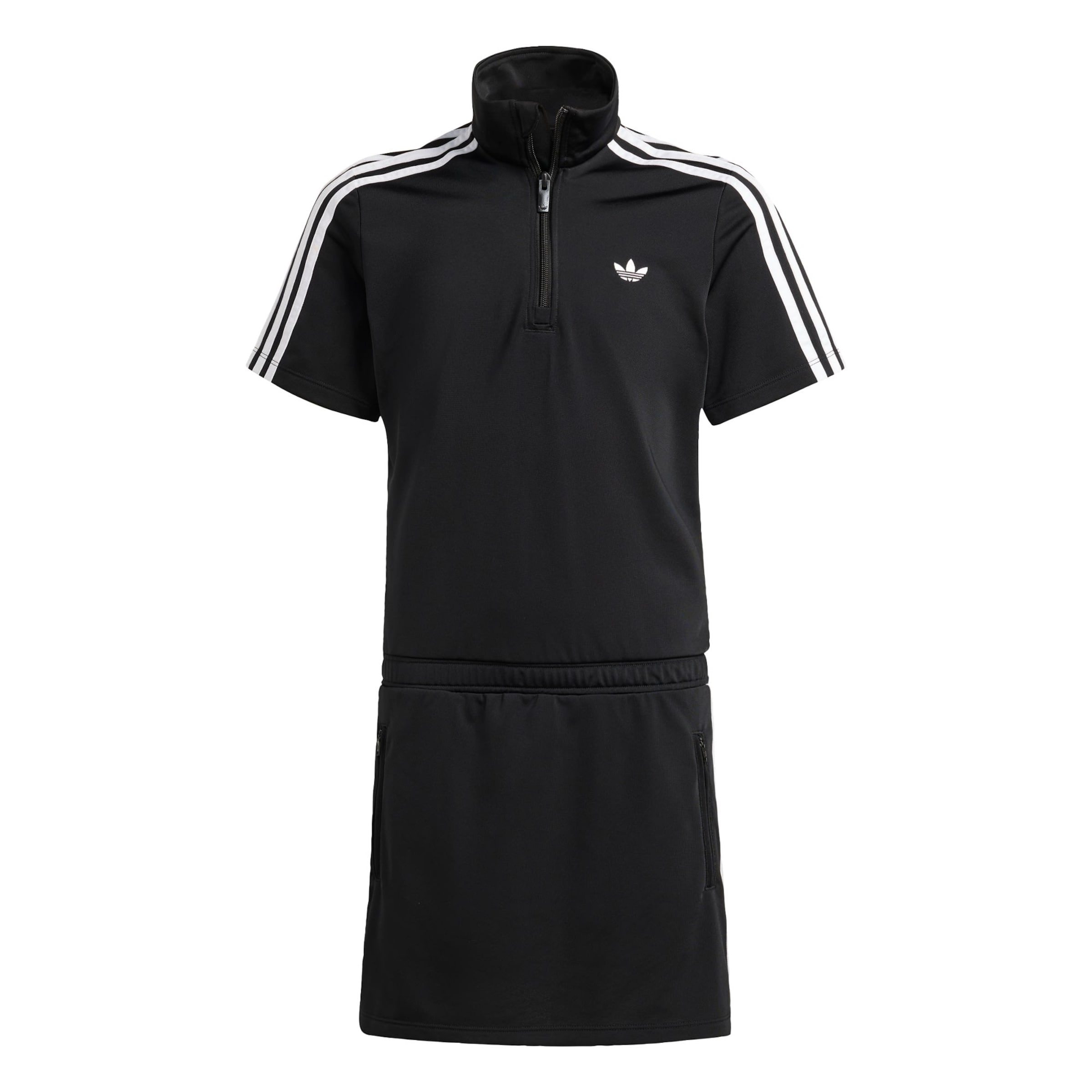 ADIDAS ORIGINALS - Vestido 'Firebird' en negro: frente