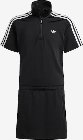ADIDAS ORIGINALS - Vestido 'Firebird' en negro: frente