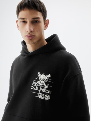 Pull&Bear Sweatshirt in Black