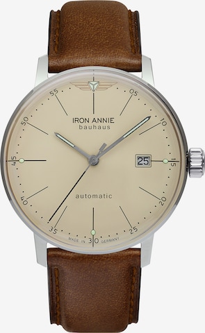 Iron Annie Analog Watch in Brown: front