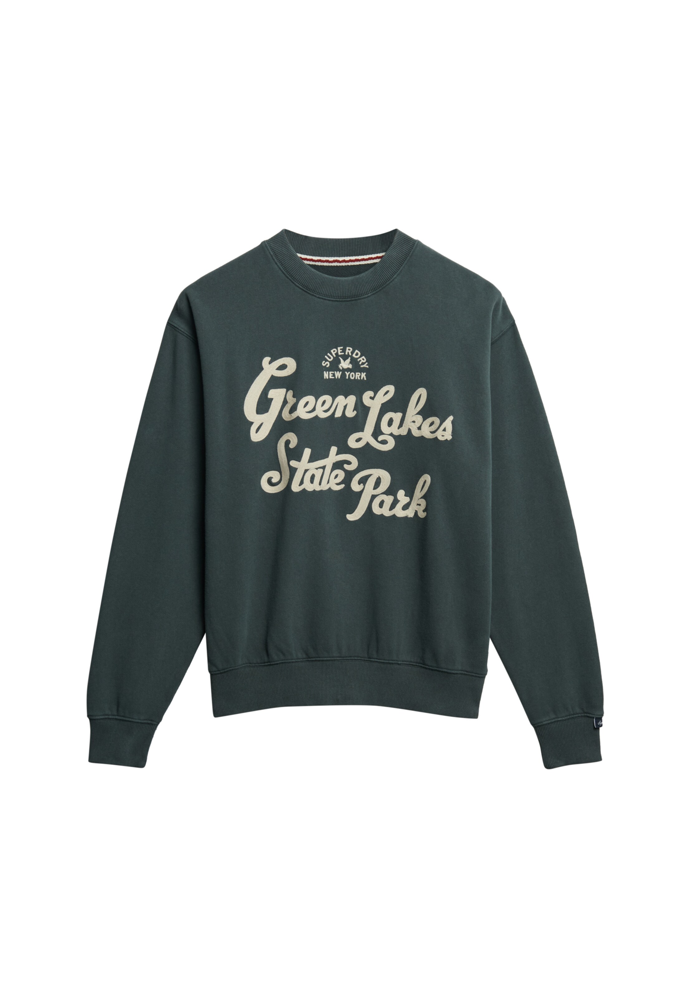 Superdry & Co Sweatshirt in Groen: voorkant