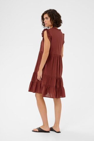 Robe 'Valerie' Kaffe en marron