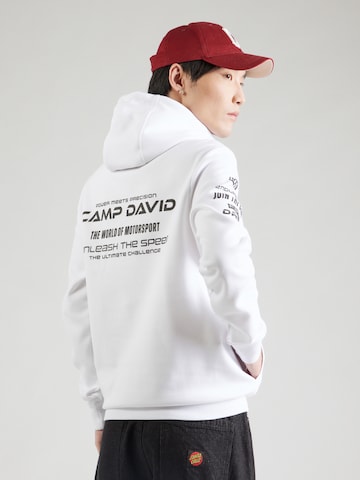 CAMP DAVID - Sudadera en blanco