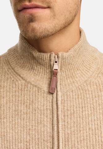 Vestes en maille 'Peace' INDICODE JEANS en beige