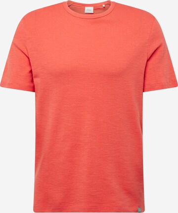 s.Oliver Shirt in Oranje: voorkant