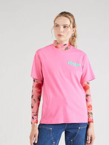 ELLESSE Футболка 'Campofelice' в Ярко-розовый
