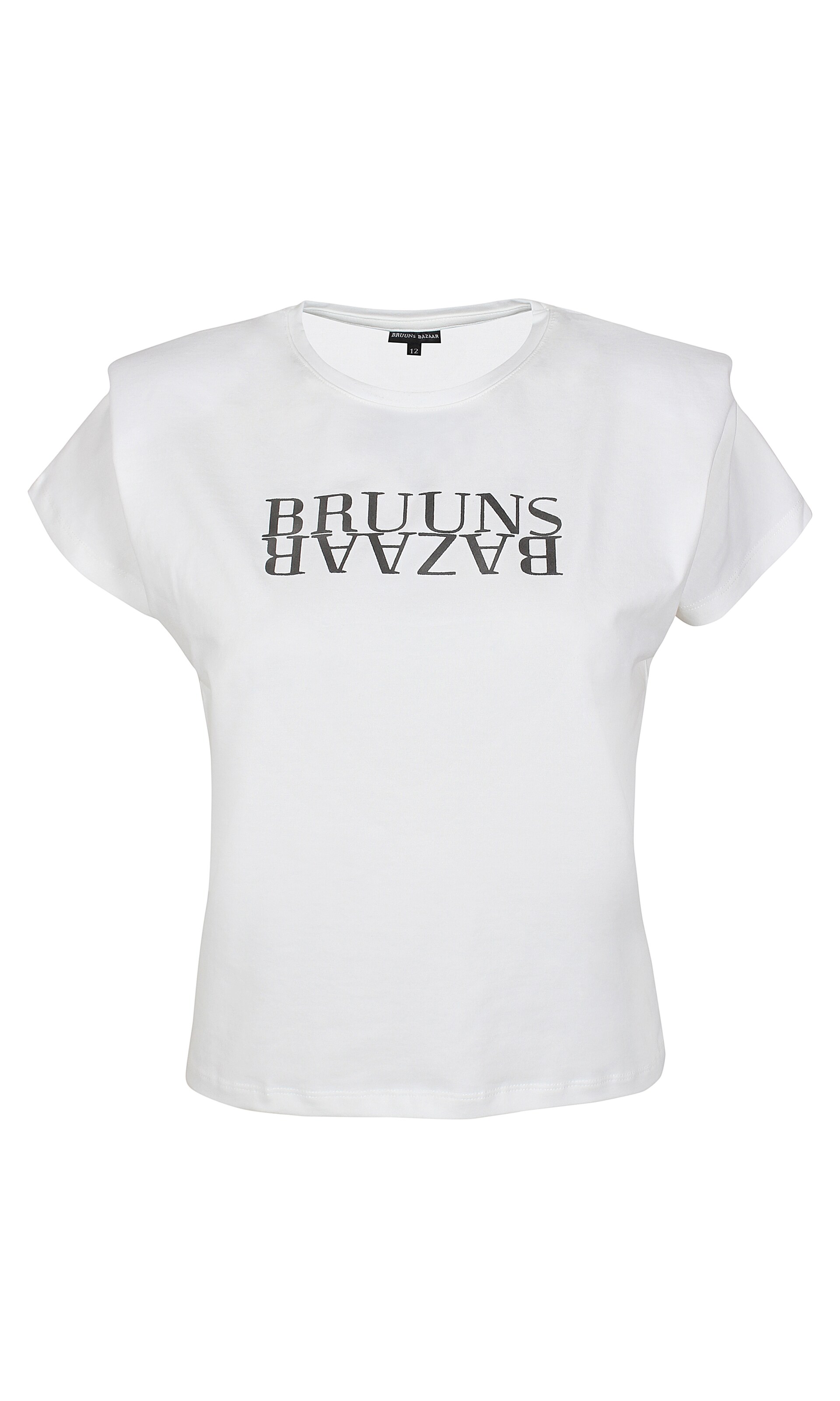 Kinder Teens (Gr. 140-176) Bruuns Bazaar Kids T-Shirt 'Jofrid' in Offwhite - QR57708