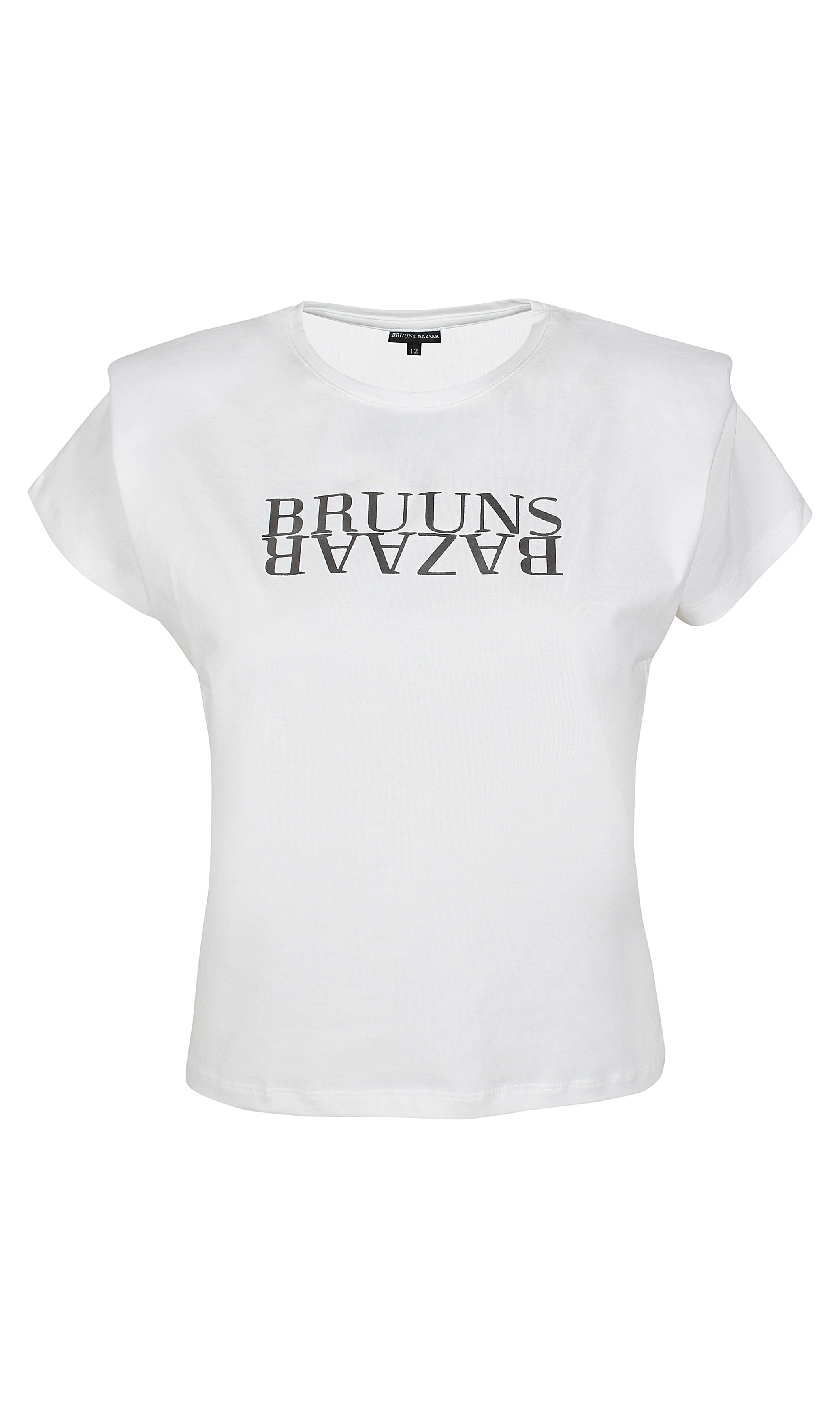 Ragazzo (taglie 140-176) Bimba Bruuns Bazaar Kids Maglietta Jofrid in Offwhite 
