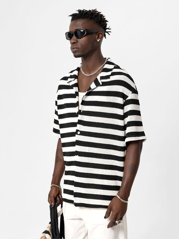 Comfort fit Camicia di VAMOS CLO in nero