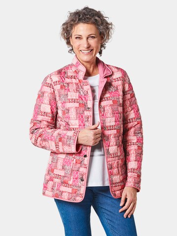 Goldner Übergangsjacke in Pink