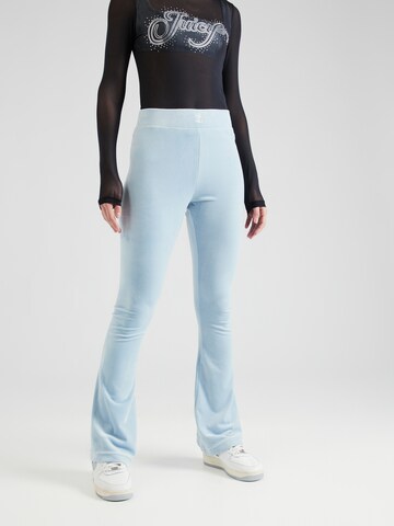 évasé Pantalon 'FREYA' Juicy Couture en bleu : devant