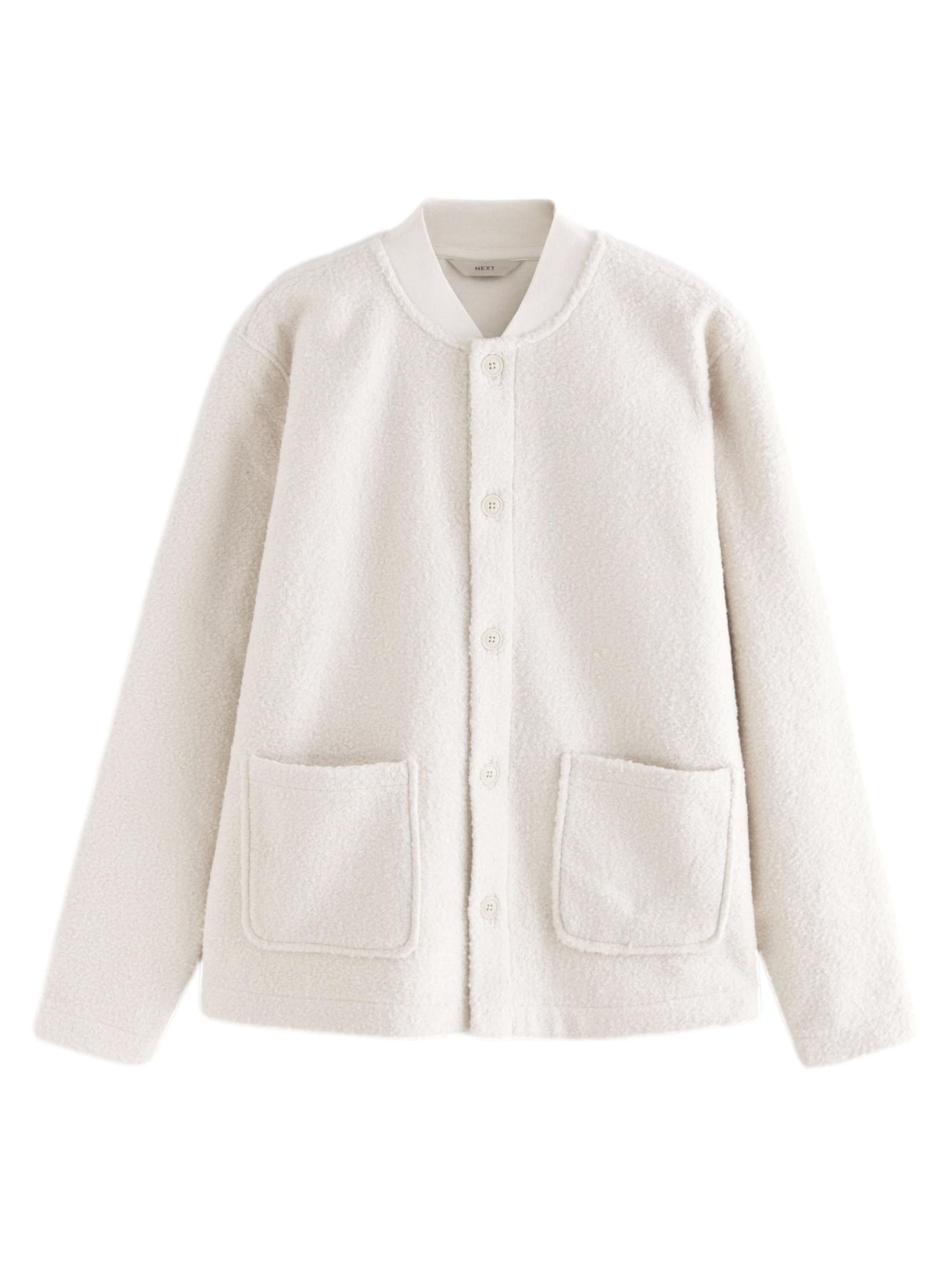 Veste en polaire Next en beige : devant