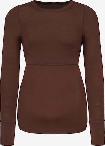 normani Shirt 'Cambria' in Brown: front