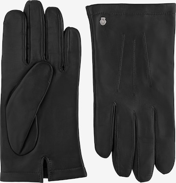 Roeckl Full Finger Gloves 'Wien' in Black: front