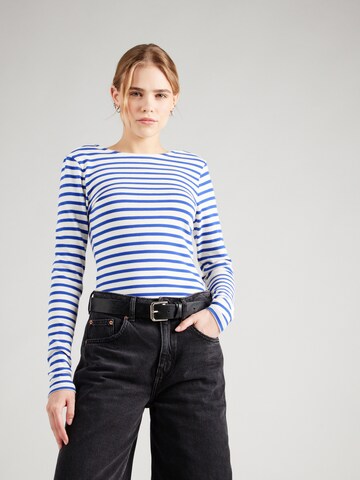 PIECES - Body camiseta 'PCMIRAL' en azul: frente