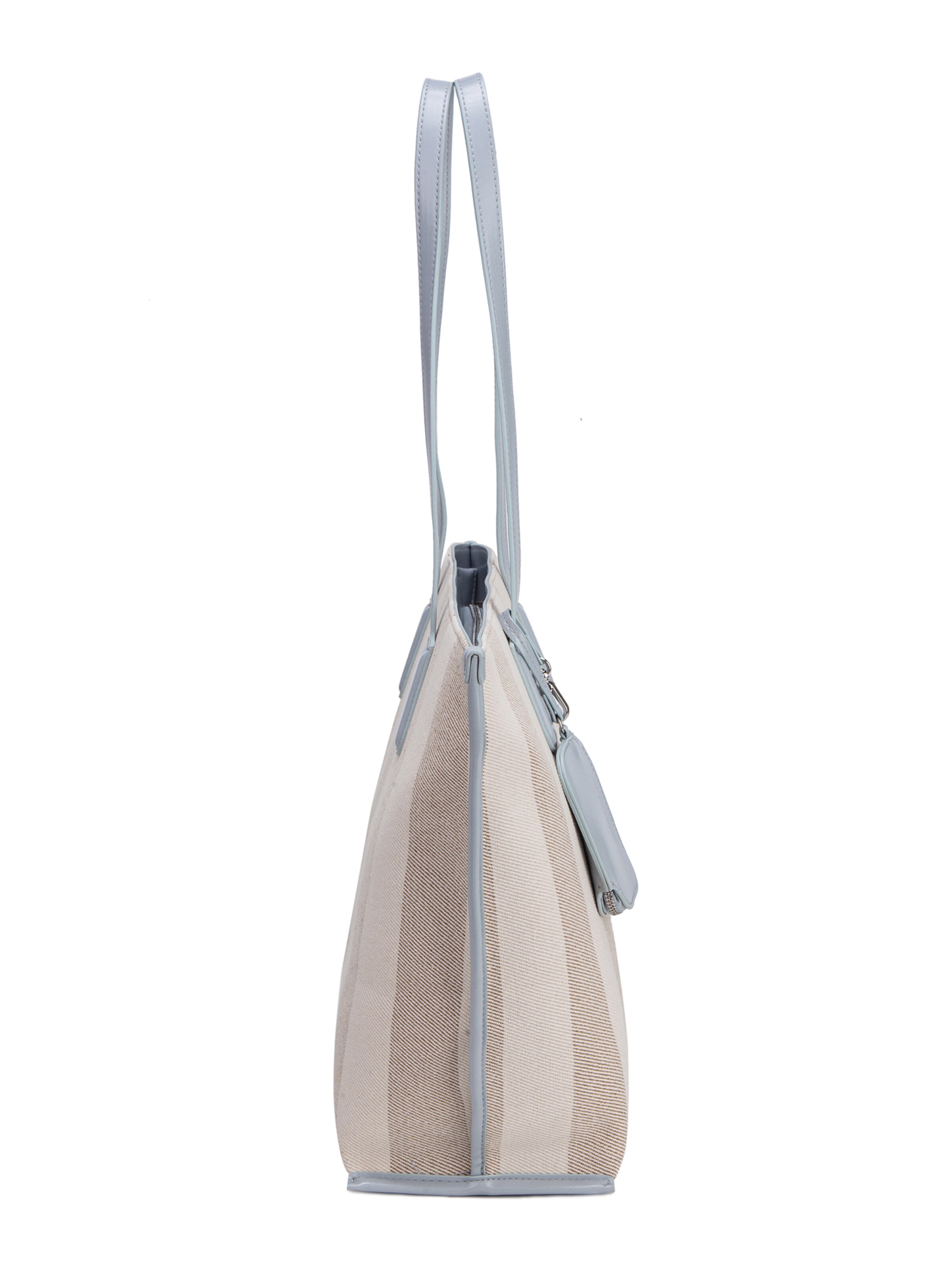 Shopper 'Borsa Shopper Donna Diana & Co Firenze - Righe e con Zip' di Diana&Co. in blu