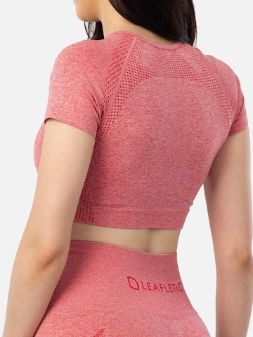 LEAFLETIC Bodywarmer 'Leafletic Women’s Short Sleeve Sports Tops' in Oranje