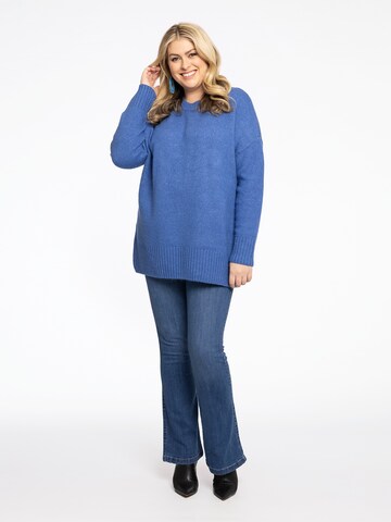 Yoek Pullover in Blau