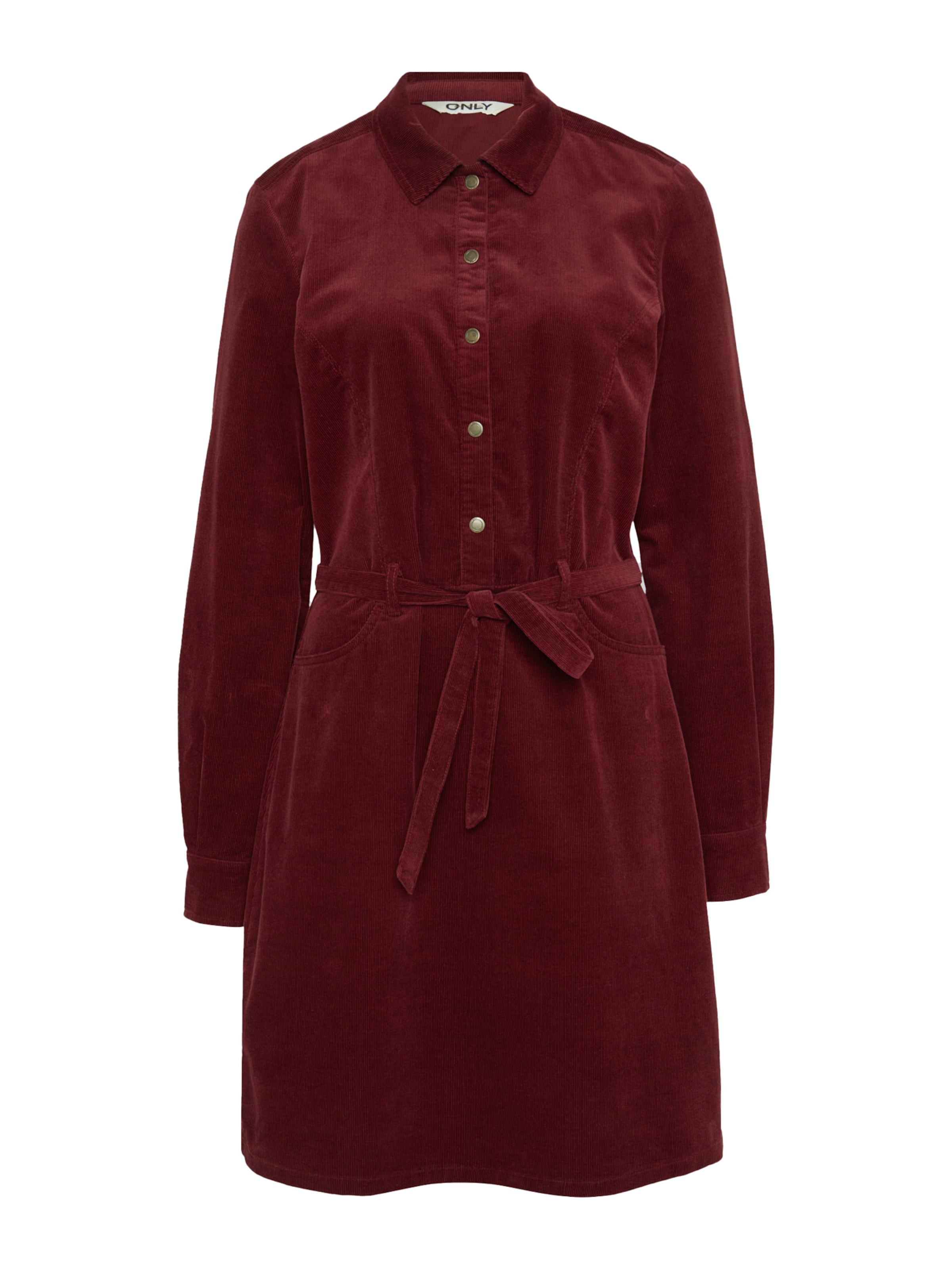 Only Tall - Vestido camisero 'ONLNESSA' en rojo: frente