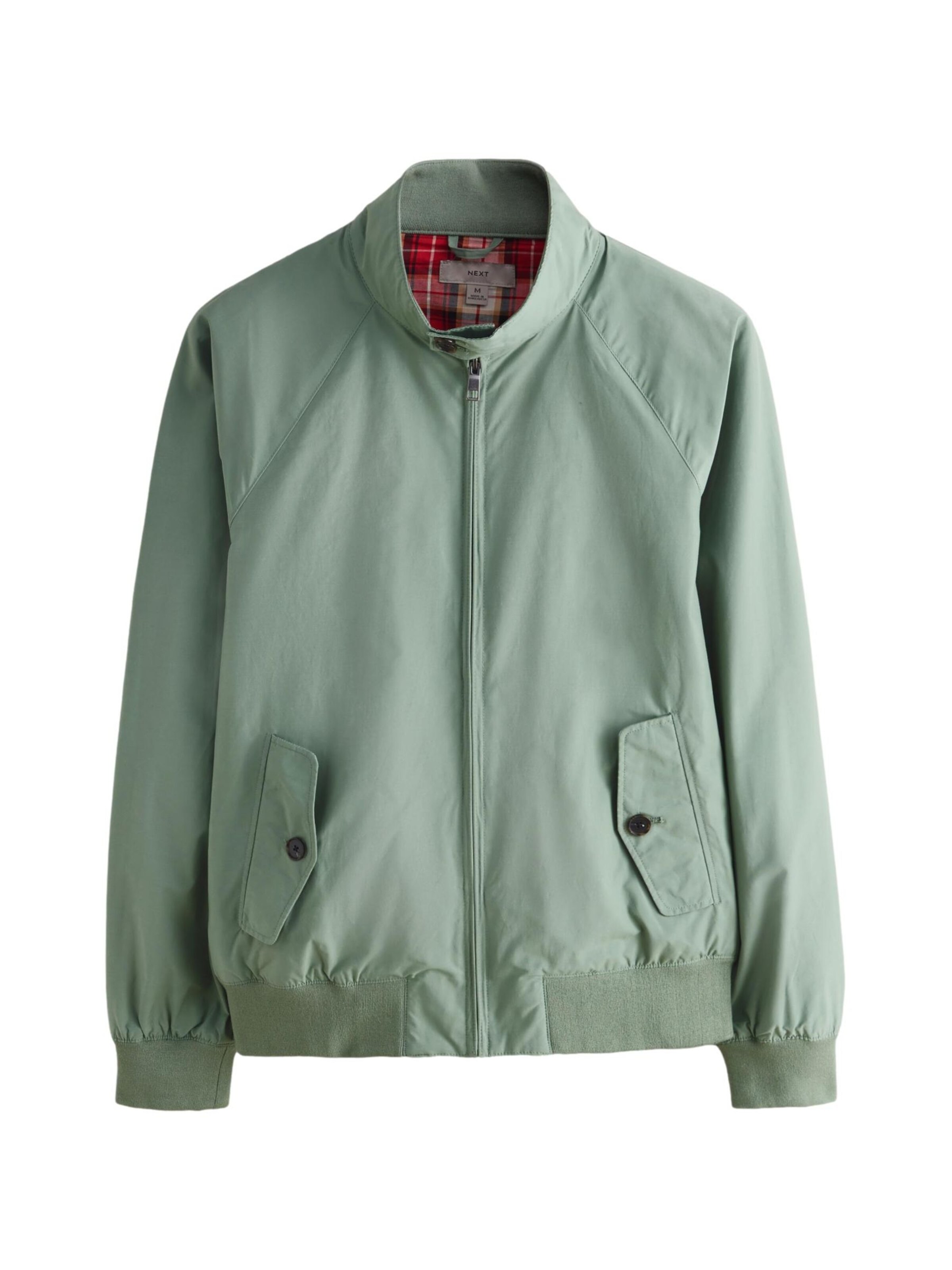 Next Tussenjas in Groen: voorkant