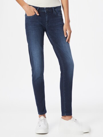 Skinny Jean 'Lola' Pepe Jeans en bleu : devant