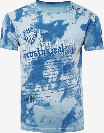 Rusty Neal T-Shirt in Blau: predná strana