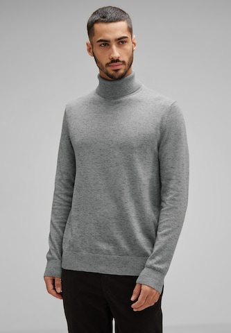 Street One MEN Sweater in Grey: front