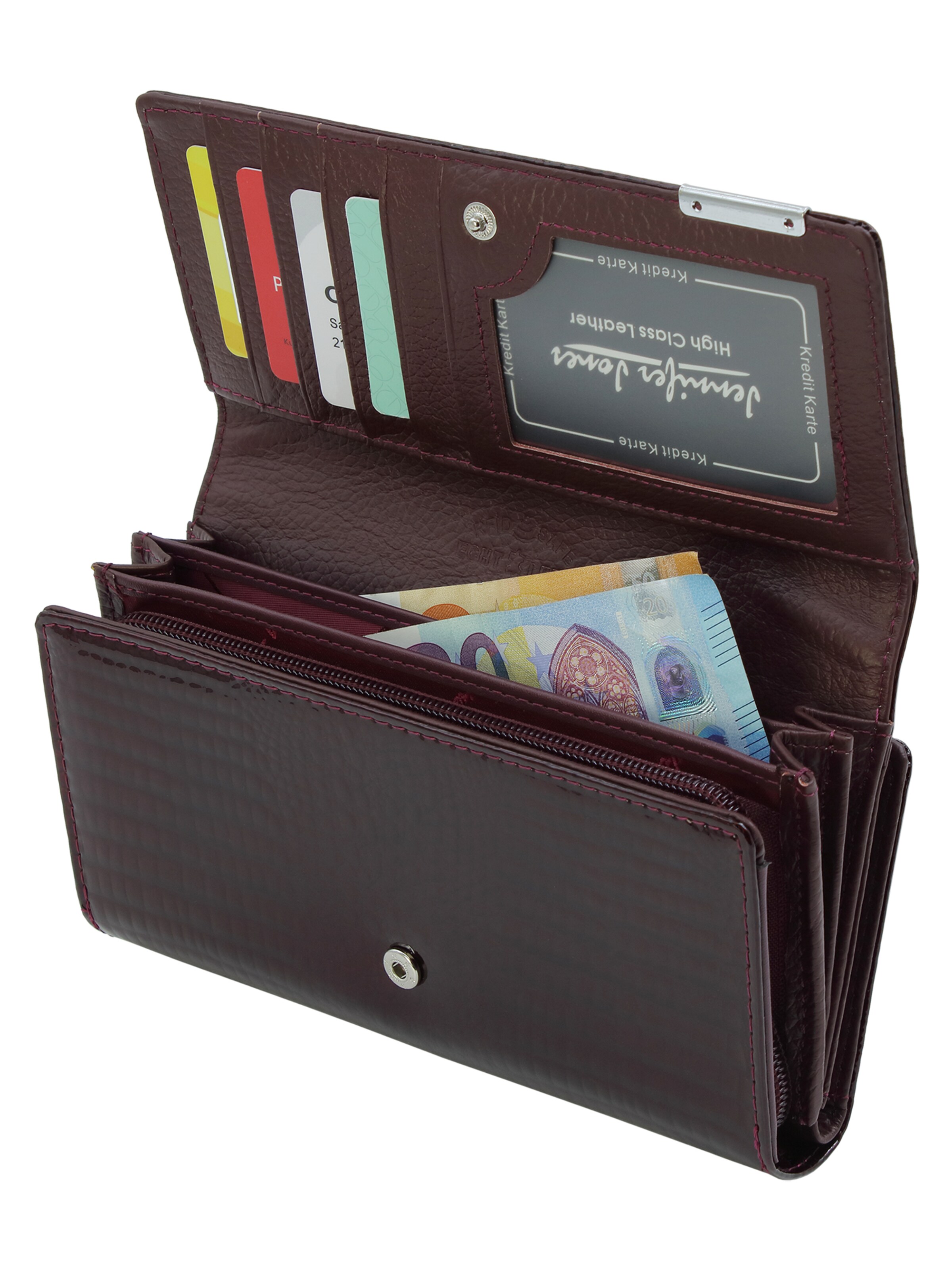 Jennifer Jones Wallet in Red